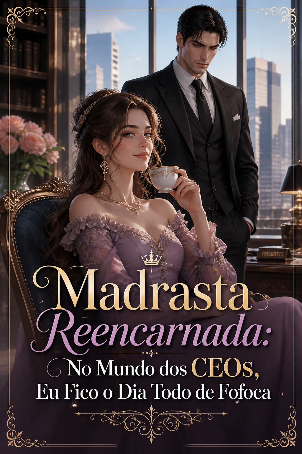 Madrasta Reencarnada: No Mundo dos CEOs, Eu Fico o Dia Todo de Fofoca
