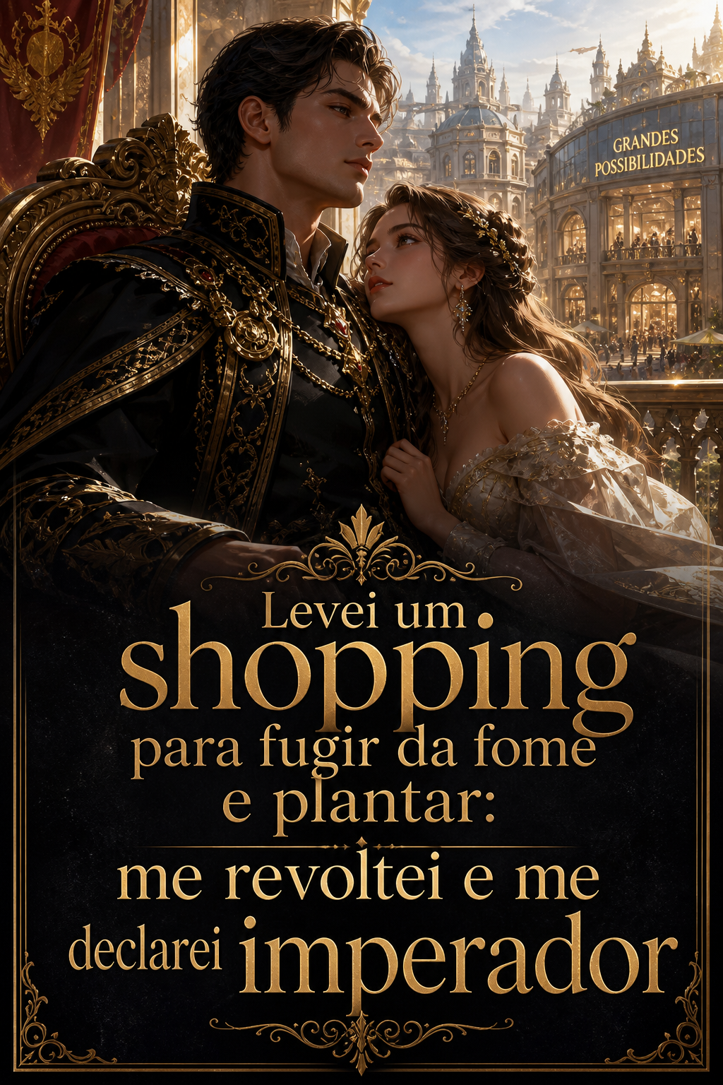 Levei um shopping para fugir da fome e plantar: me revoltei e me declarei imperador