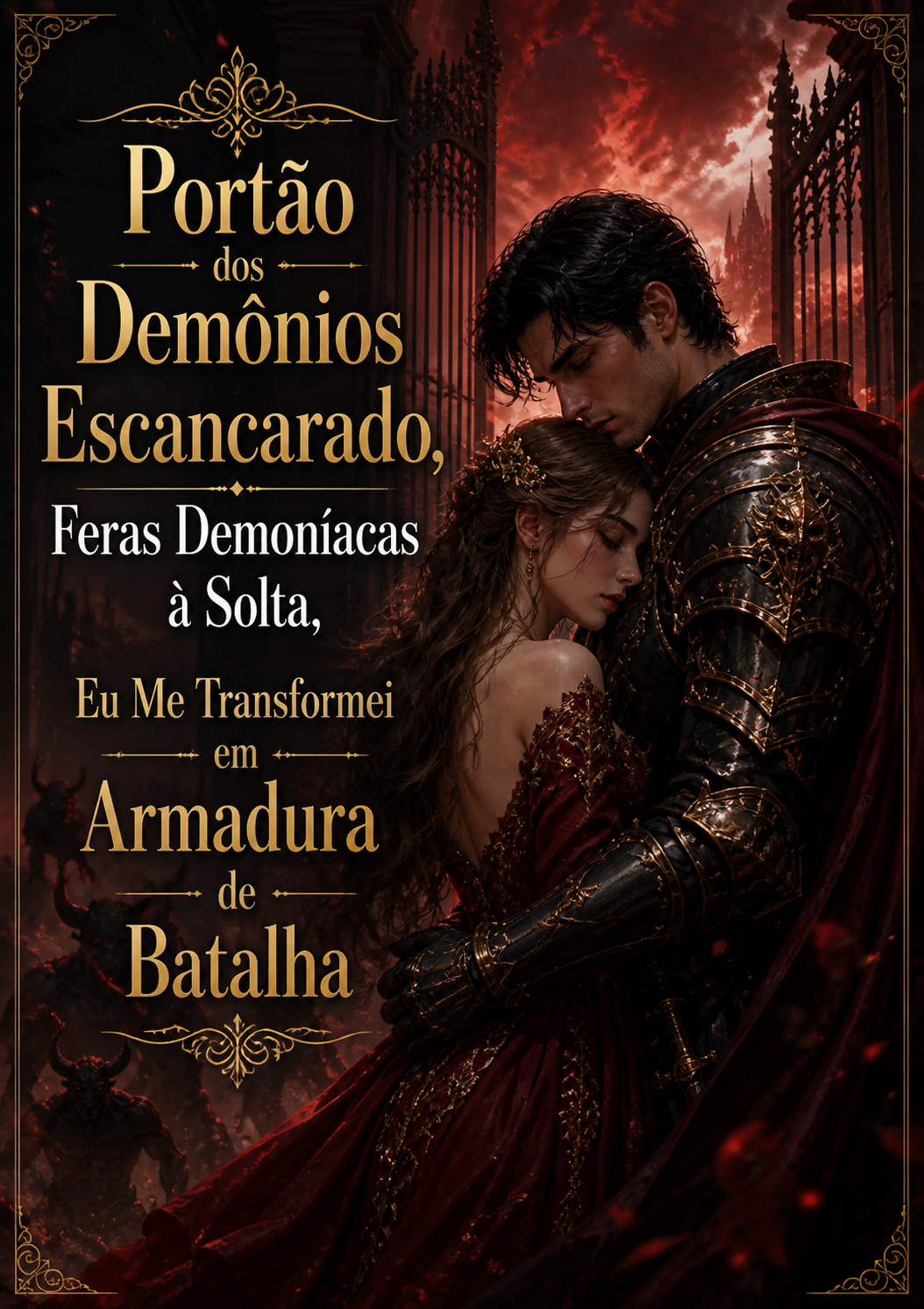 Portão dos Demônios Escancarado, Feras Demoníacas à Solta, Eu Me Transformei em Armadura de Batalha